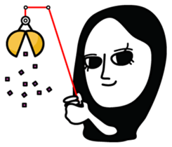 I AM SAKI sticker #9312881