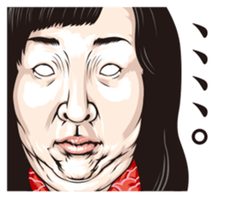 half-open eyes answer ver8 sticker #9314373