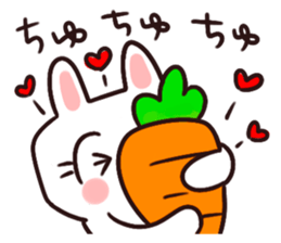 Kirakira cutie rabbit sticker #9314410