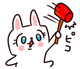 Kirakira cutie rabbit sticker #9314415