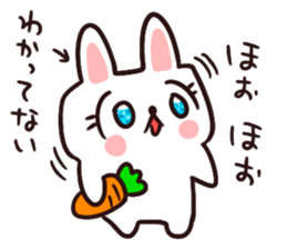 Kirakira cutie rabbit sticker #9314420