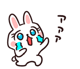Kirakira cutie rabbit sticker #9314426