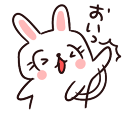 Kirakira cutie rabbit sticker #9314435
