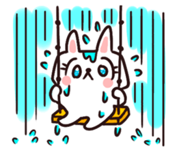 Kirakira cutie rabbit sticker #9314439