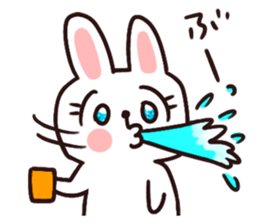 Kirakira cutie rabbit sticker #9314441