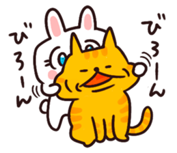 Kirakira cutie rabbit sticker #9314442