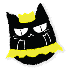 A black cat will answer 3.