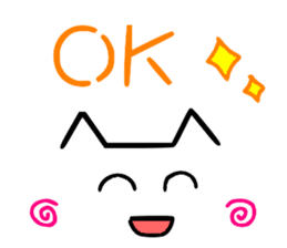 Chinese cat's Emoji sticker sticker #9314744