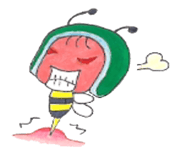 Bee Boy & Mimi sticker #9315331