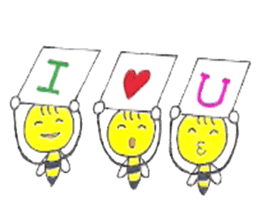 Bee Boy & Mimi sticker #9315349