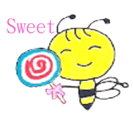 Bee Boy & Mimi sticker #9315356