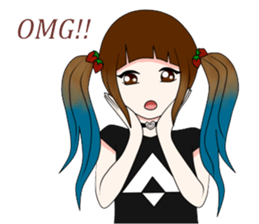 Awkward Cathy sticker #9315657