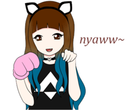 Awkward Cathy sticker #9315658