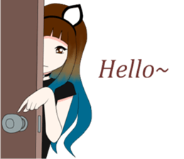 Awkward Cathy sticker #9315660