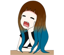 Awkward Cathy sticker #9315664