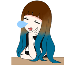 Awkward Cathy sticker #9315665