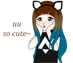 Awkward Cathy sticker #9315668