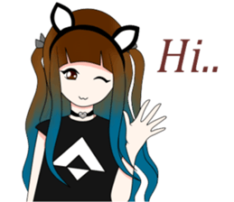 Awkward Cathy sticker #9315669