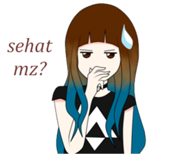 Awkward Cathy sticker #9315674