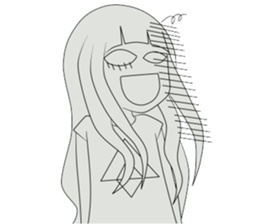 Awkward Cathy sticker #9315682