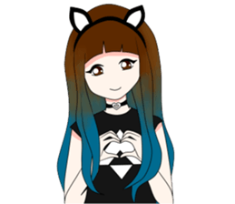 Awkward Cathy sticker #9315683