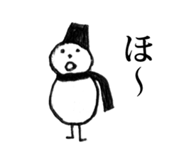Snowman (Rakugaki) sticker #9315889