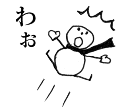 Snowman (Rakugaki) sticker #9315894