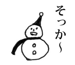 Snowman (Rakugaki) sticker #9315900