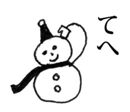 Snowman (Rakugaki) sticker #9315901