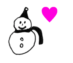 Snowman (Rakugaki) sticker #9315903