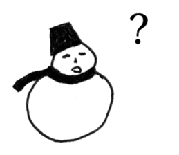 Snowman (Rakugaki) sticker #9315910