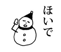 Snowman (Rakugaki) sticker #9315914