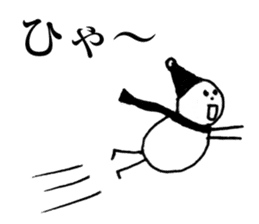 Snowman (Rakugaki) sticker #9315920