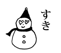 Snowman (Rakugaki) sticker #9315926