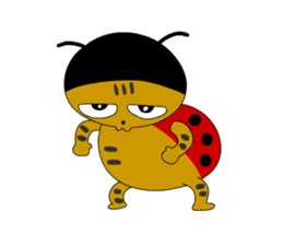 Big cat small cat Deji and Tora (English sticker #9316356