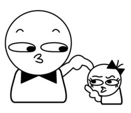 bat boy,bat girl sticker #9316680