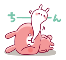 Daily life words of the rabbit sticker #9316791