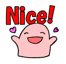 Large font and fairies English version sticker #9316970