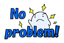 Large font and fairies English version sticker #9316976