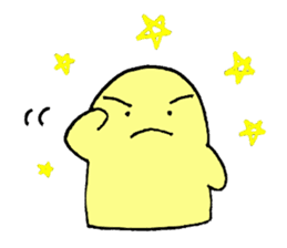 Large font and fairies English version sticker #9316977