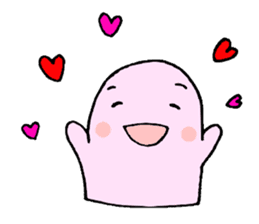 Large font and fairies English version sticker #9317005