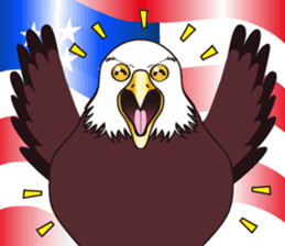 Fearless a large American Eagle sticker #9317063