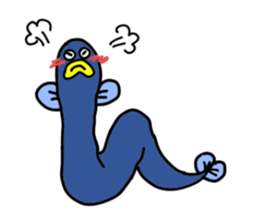 an extravagant eel part2 sticker #9317098