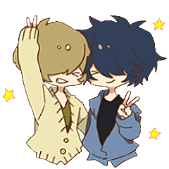 Mash And Tempered Boys Doodling Sticker By Tubakitubaru