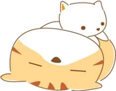 cat fuku02 sticker #9317810