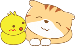 cat fuku02 sticker #9317811