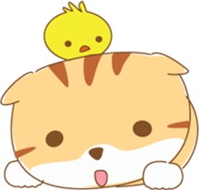 cat fuku02 sticker #9317814