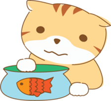 cat fuku02 sticker #9317831