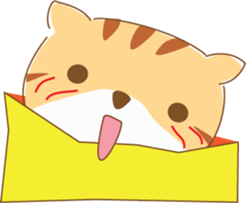 cat fuku02 sticker #9317833