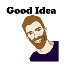 a simple man sticker #9318060